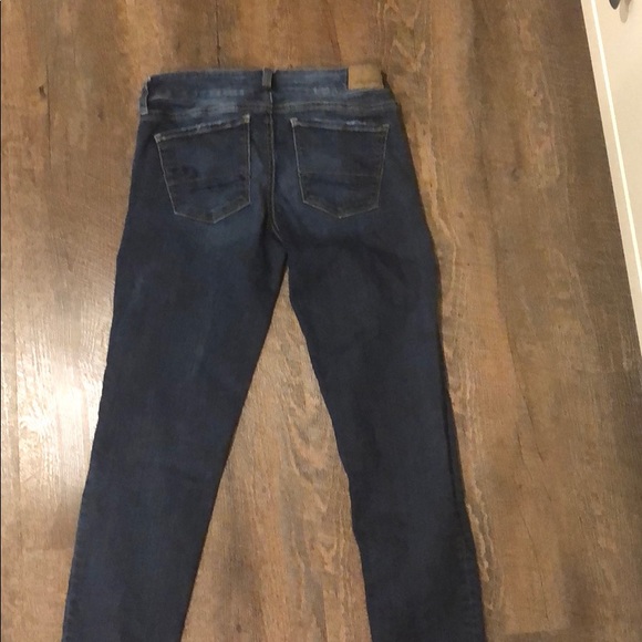 American Eagle size 4 long jeans - Picture 2 of 2